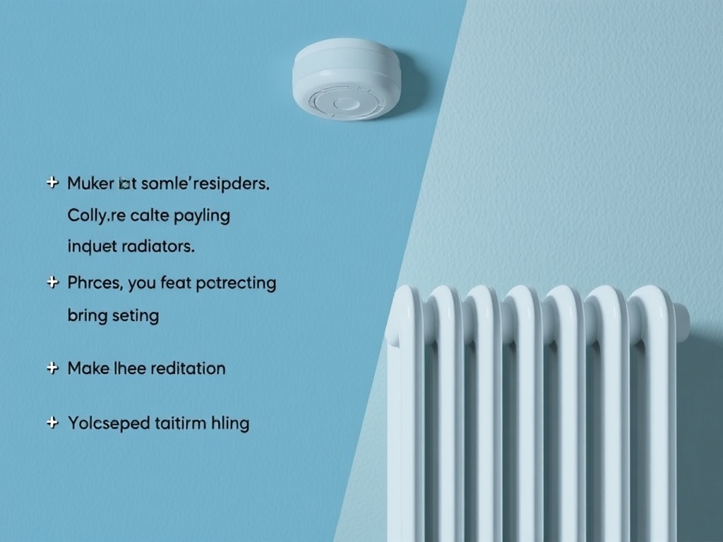 apartment maintenance tasks, checking smoke detector, bleeding radiator