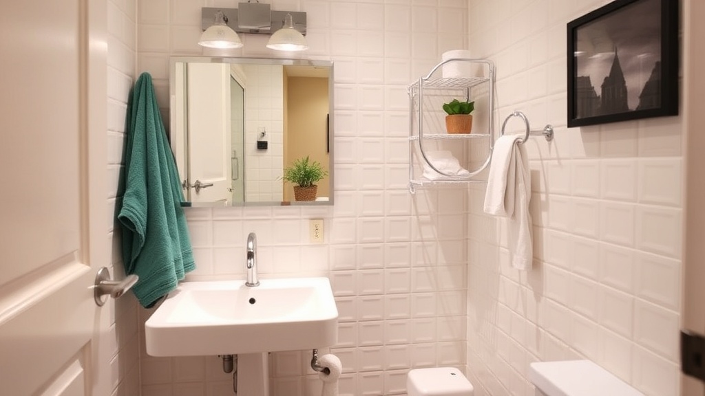 How to Organize Your Tiny Apartment Bathroom