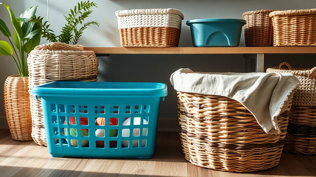 Stop Buying Cheap Plastic Storage Bins and Try Decorative Baskets Instead