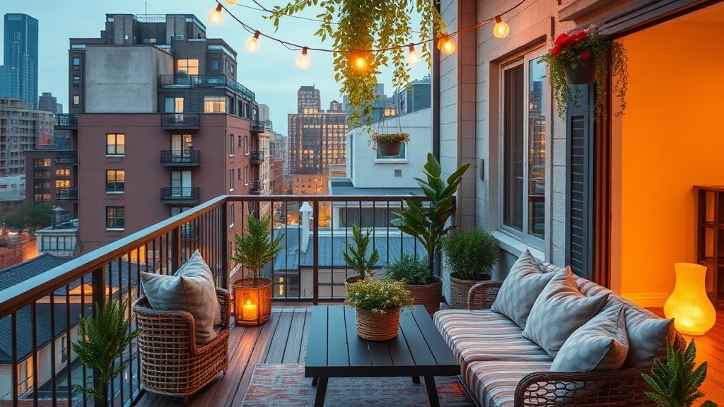 Transform Your Rental Balcony Into a Cozy Outdoor Oasis