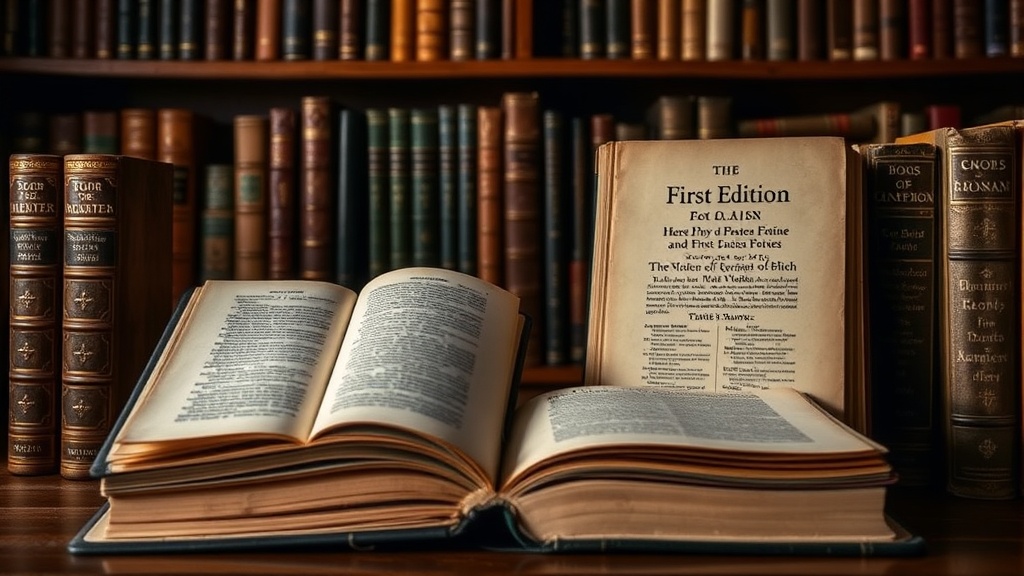 How to Identify and Buy Authentic First Edition Books