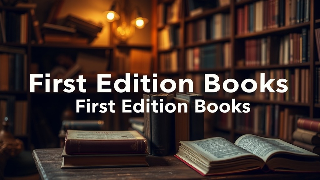 How to Identify and Value First Edition Books: A Collector's Guide