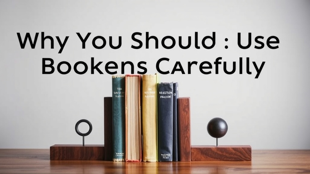 Why You Should Use Bookends Carefully
