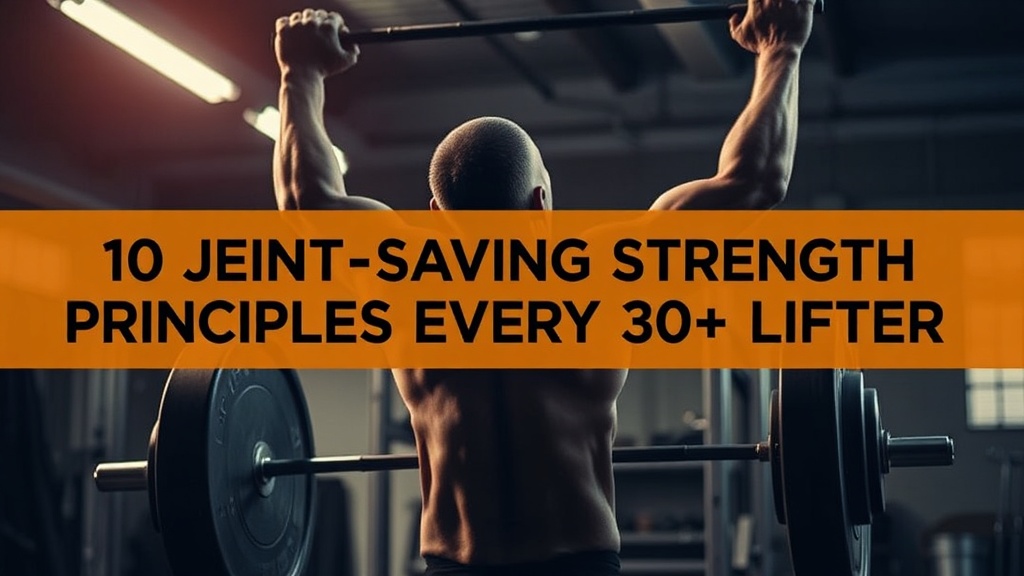 10 Joint-Saving Strength Principles Every 40+ Lifter Needs to Internalize