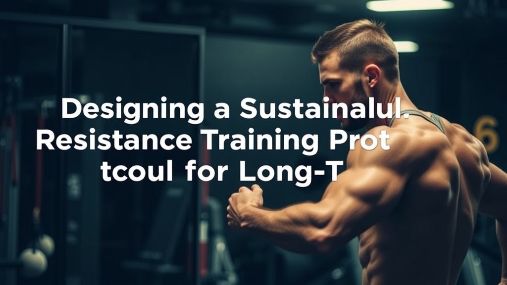 Designing a Sustainable Resistance Training Protocol for Long-Term Function