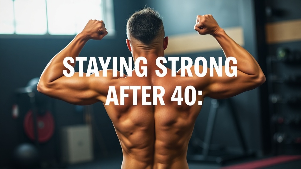 Staying Strong After 40: The Complete Guide to Sustainable Fitness