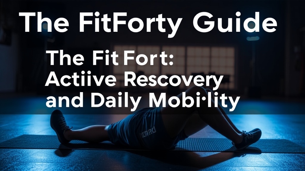 The FitForty Guide to Active Recovery and Daily Mobility
