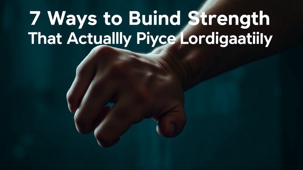 7 Ways to Build Grip Strength That Actually Predict Longevity