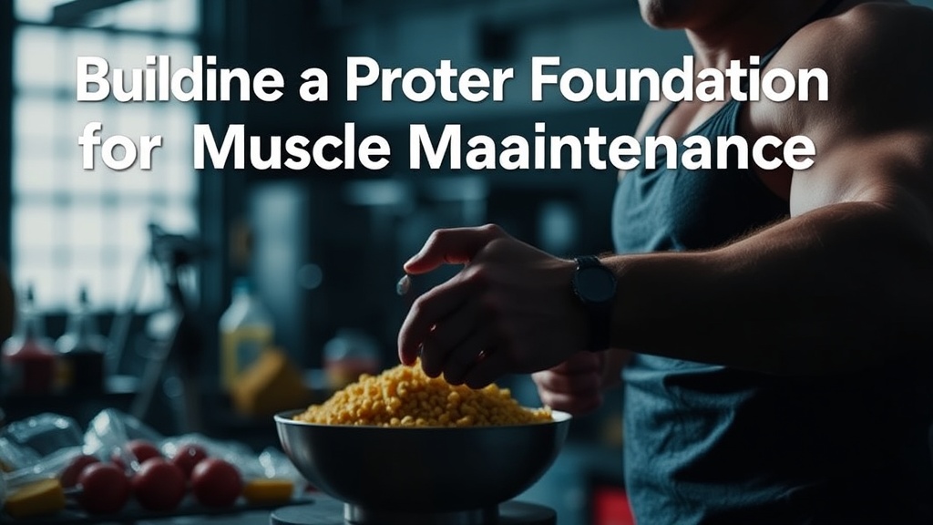 Building a Protein Foundation for Muscle Maintenance