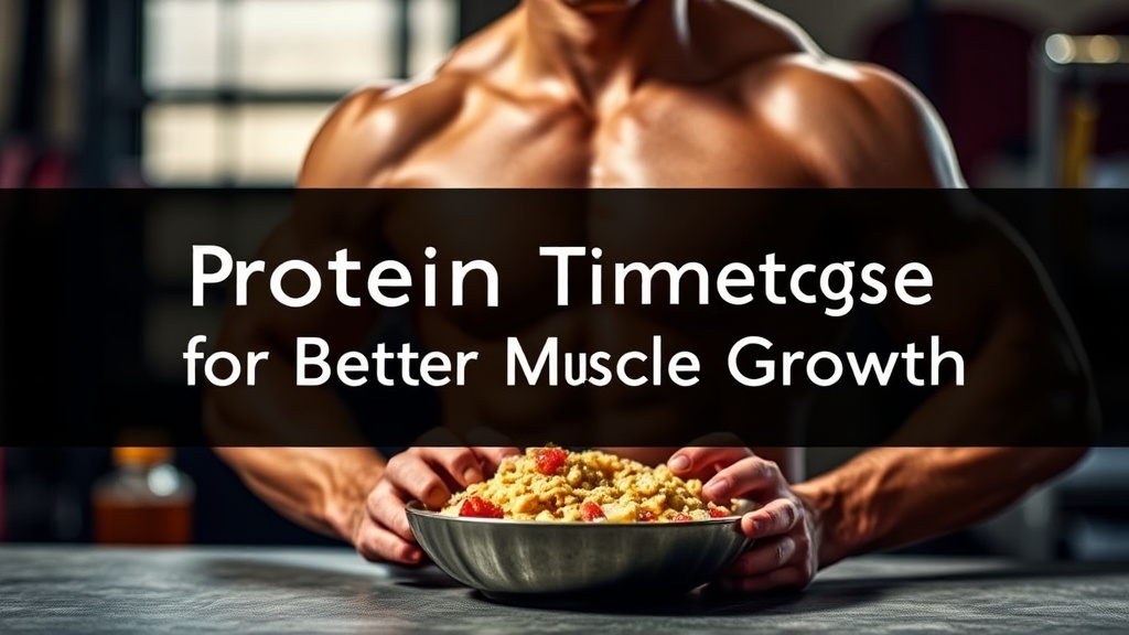 Protein Timing Strategies for Better Muscle Growth