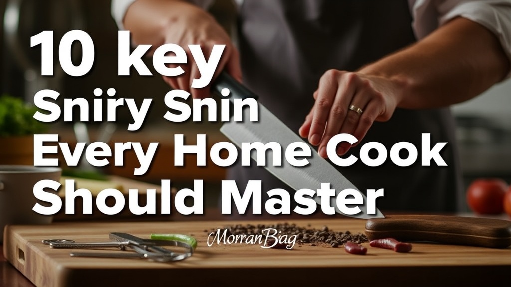 10 key Knife Skills Every Home Cook Should Master