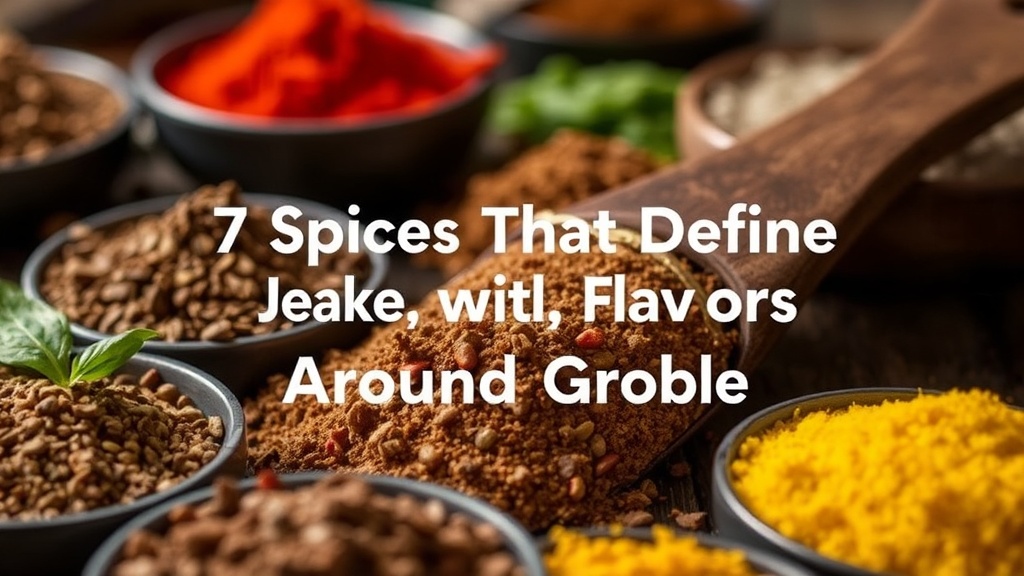 7 Spices That Define Regional Flavors Around the Globe