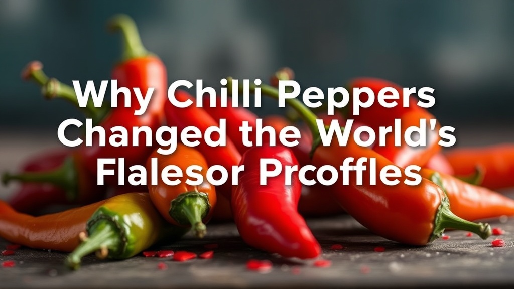 Why Chili Peppers Changed the World's Flavor Profiles