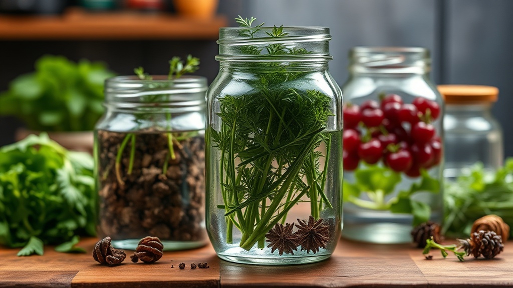 Why You Should Store Your Herbs in Water