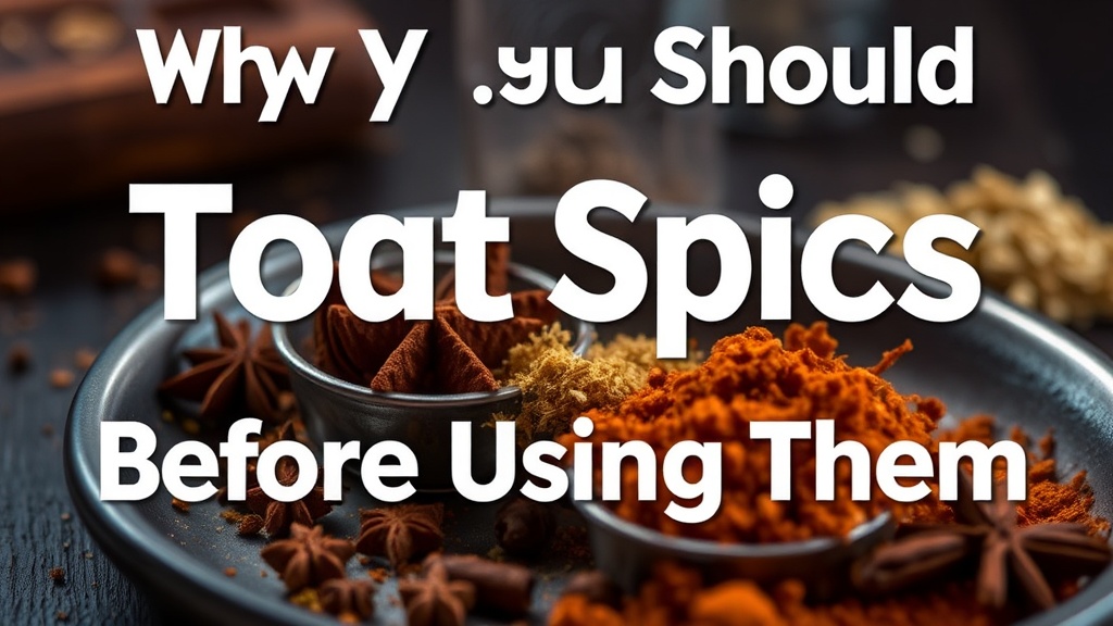 Why You Should Toast Your Spices Before Using Them
