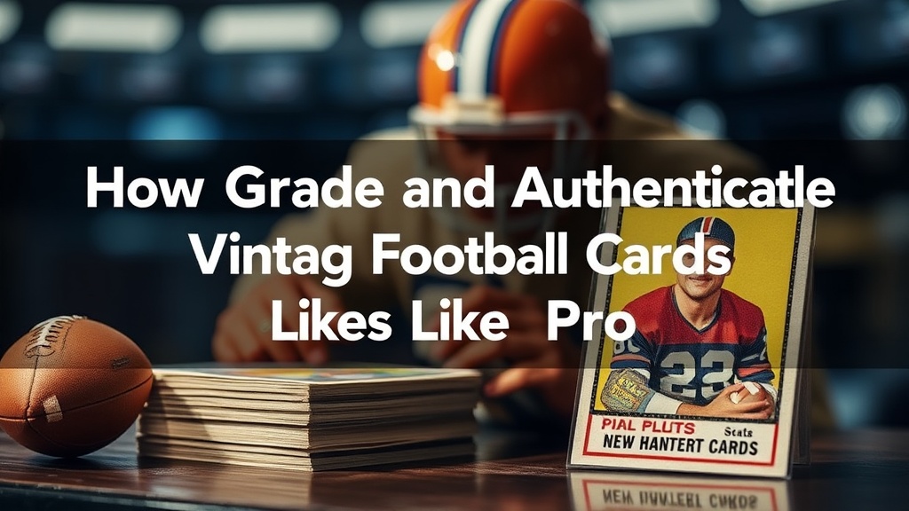 How to Grade and Authenticate Vintage Football Cards Like a Pro