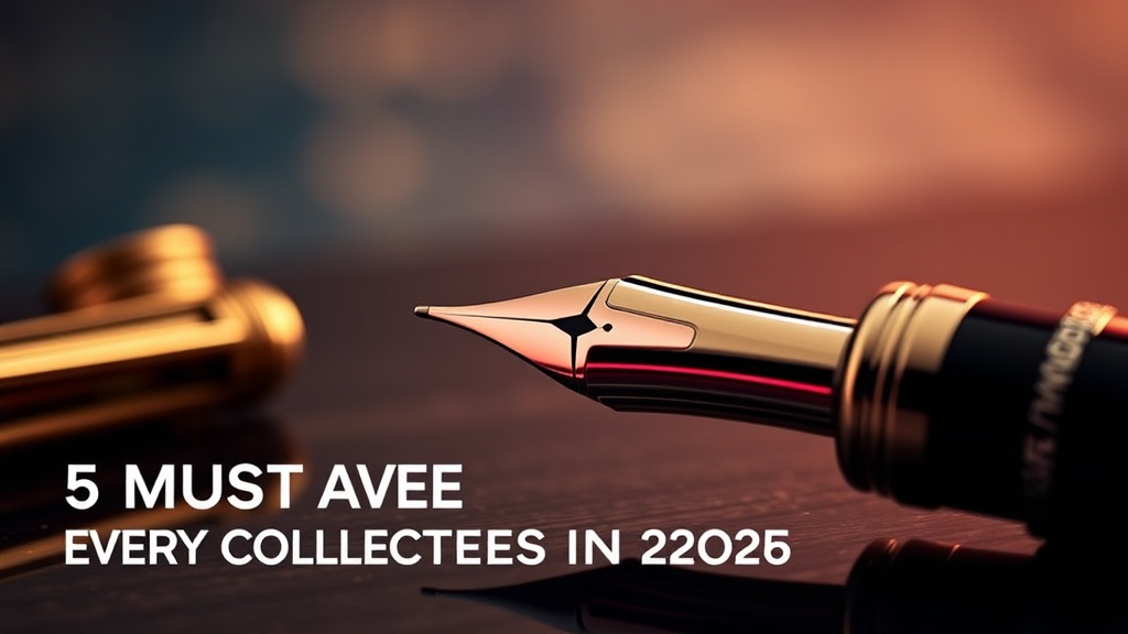 5 Must-Have Fountain Pens Every Collector Needs in 2026