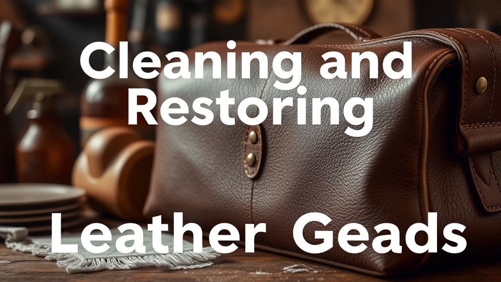 Cleaning and Restoring Vintage Leather Goods