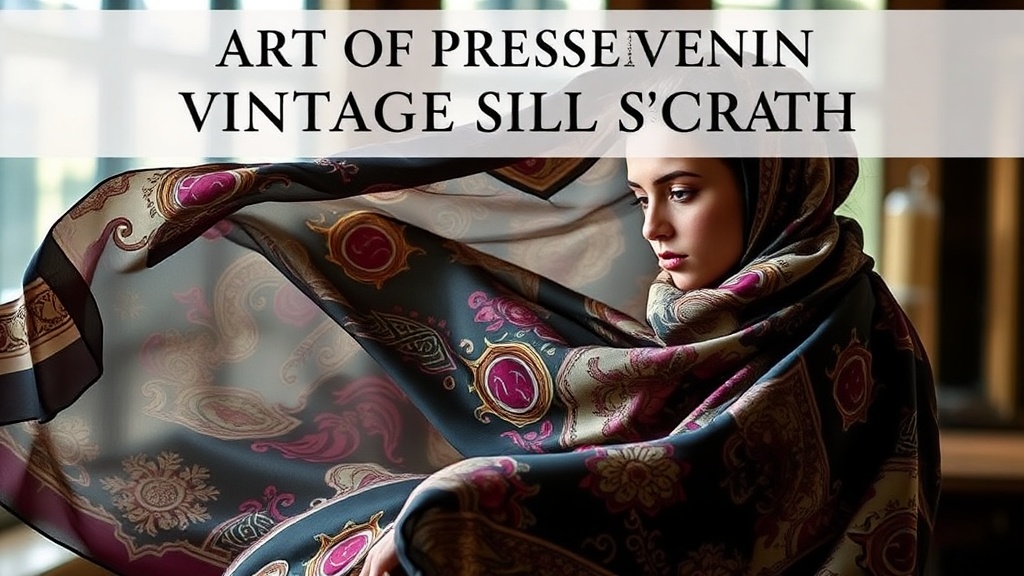 The Art of Preserving Vintage Silk Scarves