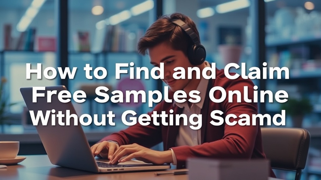 How to Find and Claim Free Samples Online Without Getting Scammed
