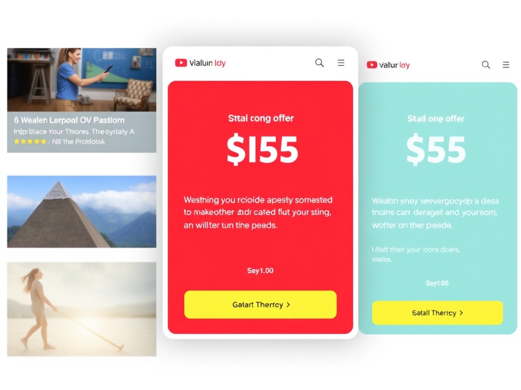 screenshots of deal websites showing offers