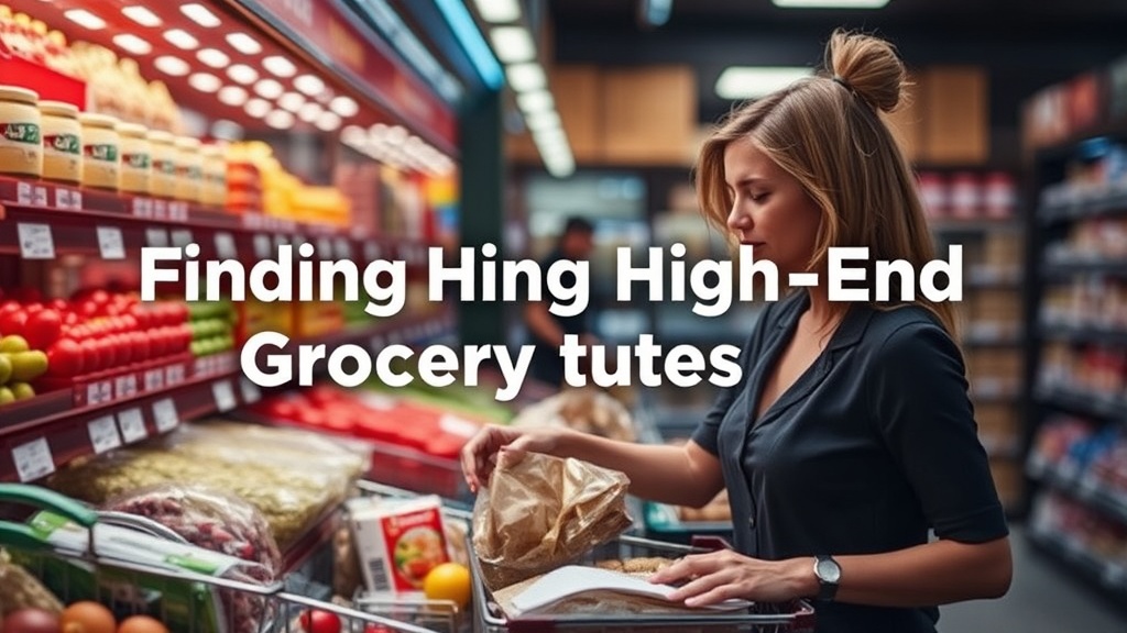 Finding High-End Grocery Items for Less