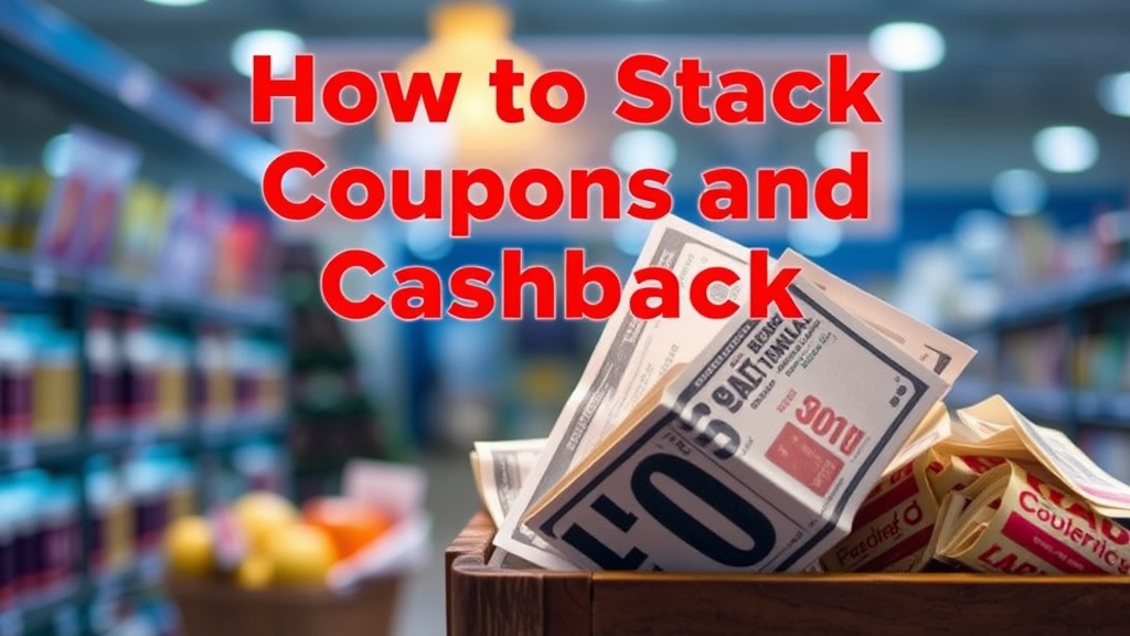 How to Stack Coupons and Cashback for Maximum Savings in 2025