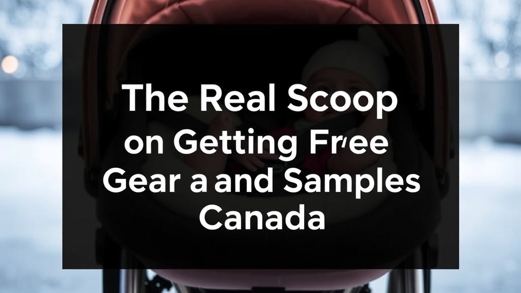 The Real Scoop on Getting Free Baby Gear and Samples in Canada