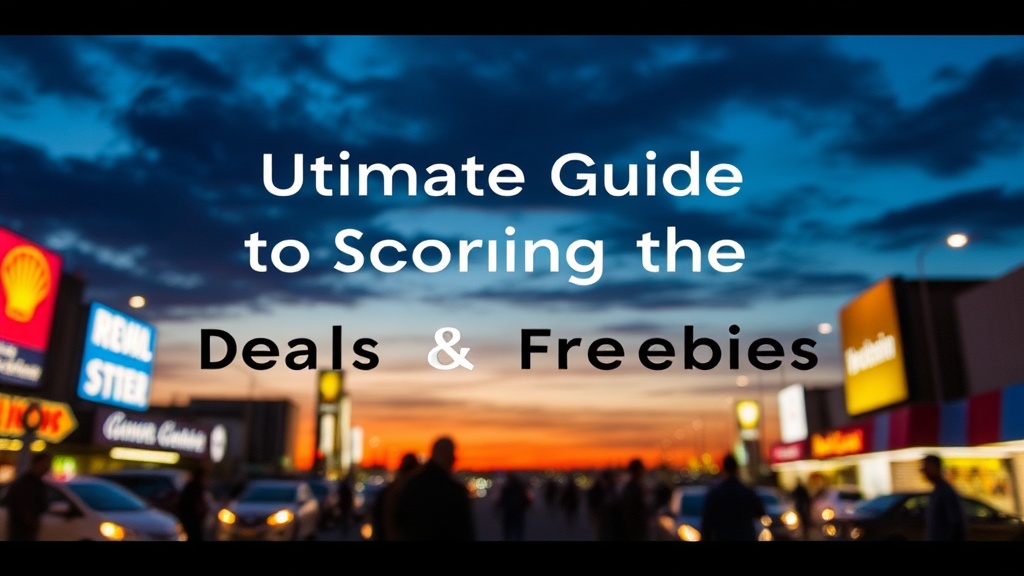 Ultimate Guide to Scoring the Best Deals & Freebies