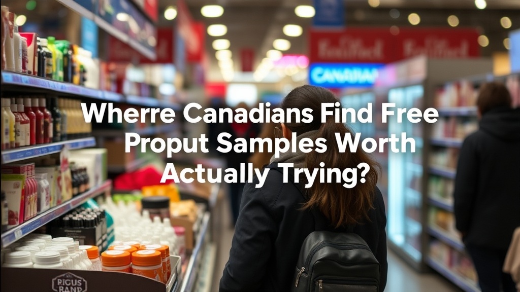Where Do Canadians Find Free Product Samples Worth Actually Trying?