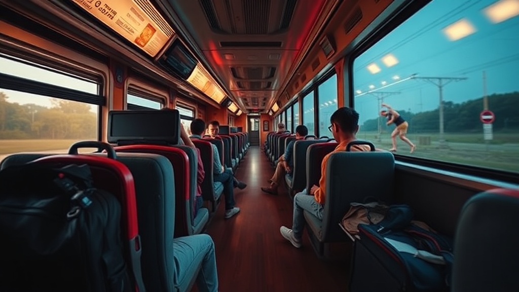 Packing Light for Long Distance Train Travel in Southeast Asia