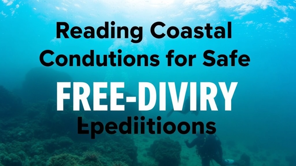 Reading Coastal Conditions for Safe Shore-Entry Freediving Expeditions