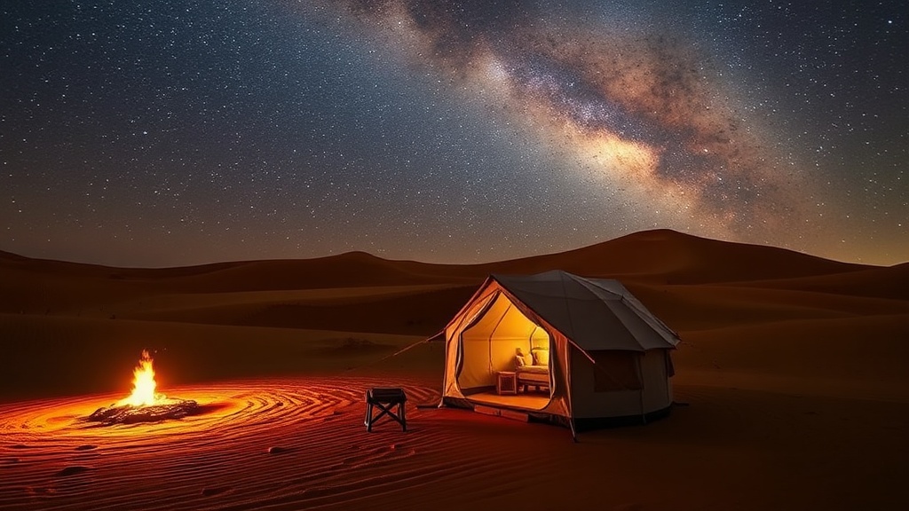 Why You Should Spend a Night in a Desert Camp Under the Stars