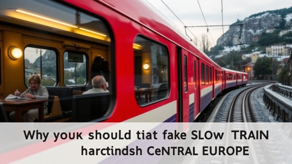 Why You Should Take a Slow Train Through Central Europe