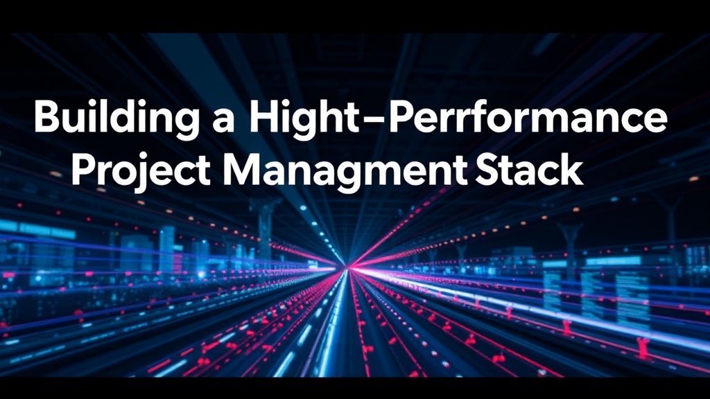 Building a High-Performance Project Management Stack