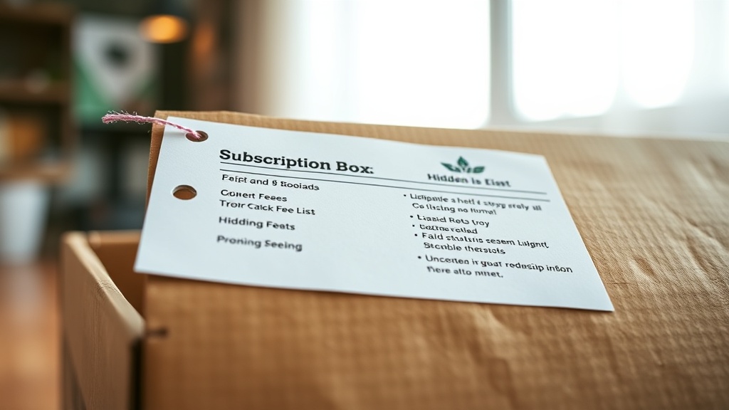 How to Audit Your Subscription Box Fees and Stop Overpaying