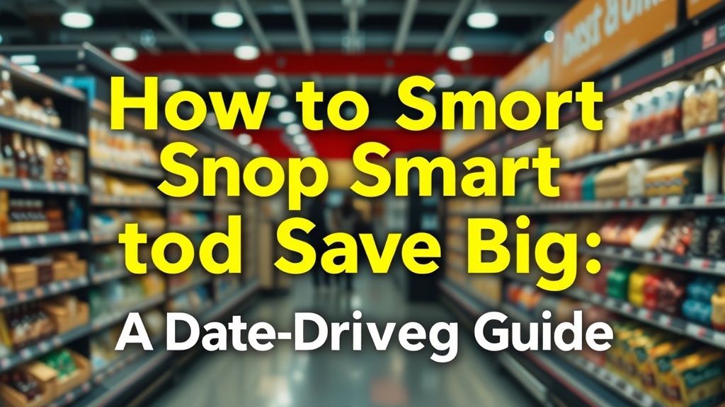 How to Shop Smart and Save Big: A Data-Driven Guide