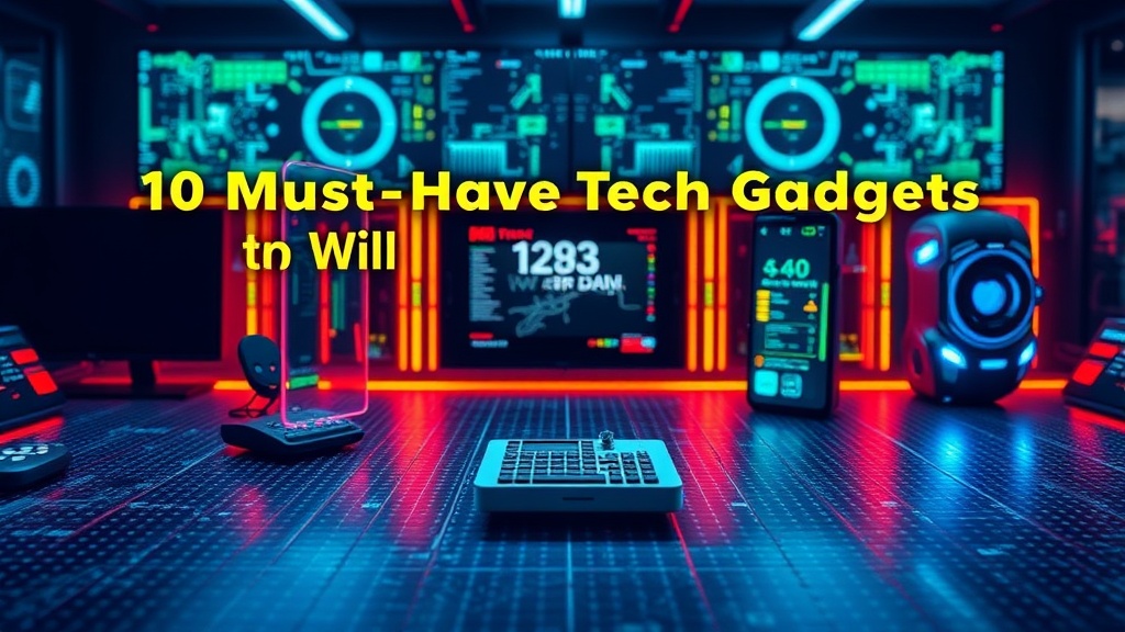 10 Must-Have Tech Gadgets That Will Transform Your Daily Routine in 2026
