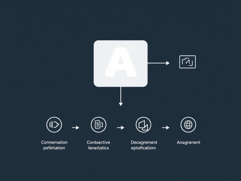 workflow diagram showing incremental AI integration steps