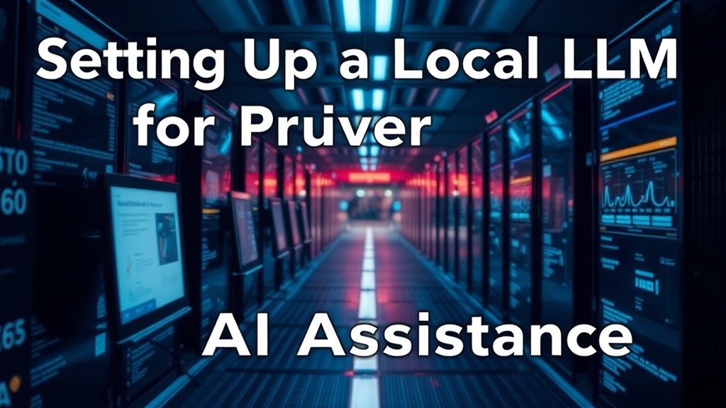 Setting Up a Local LLM for Private AI Assistance