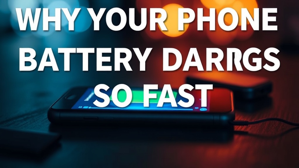 Why Your Phone Battery Drains So Fast