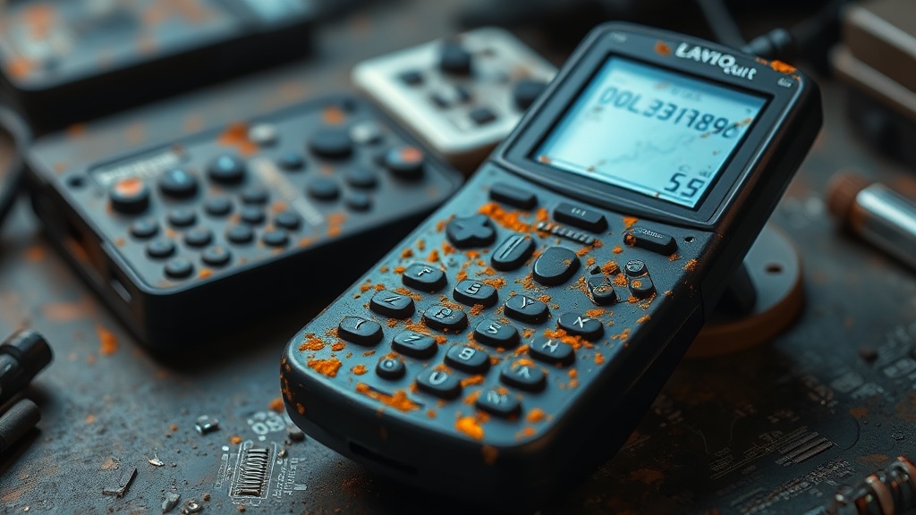 Cleaning Battery Corrosion from Old Handhelds