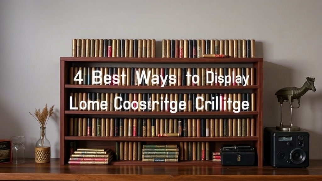 4 Best Ways to Display Your Loose Cartridge Collection