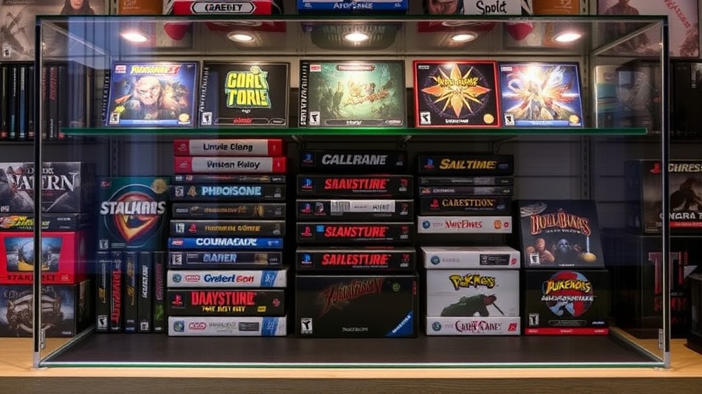 Choosing the Right Display Case for Your Rare Game Collection