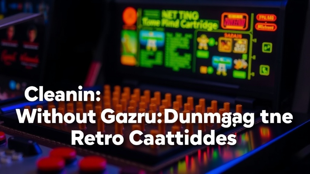 Cleaning Gold Pins Without Damaging Your Retro Cartridges