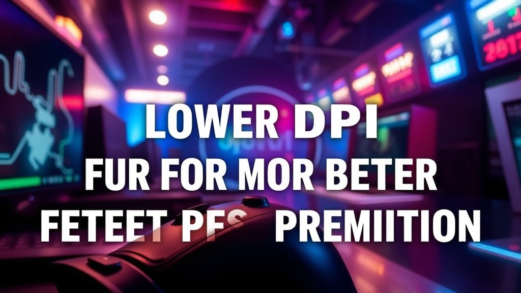 Quick Tip: Lower Your Mouse DPI for Better FPS Aim Precision