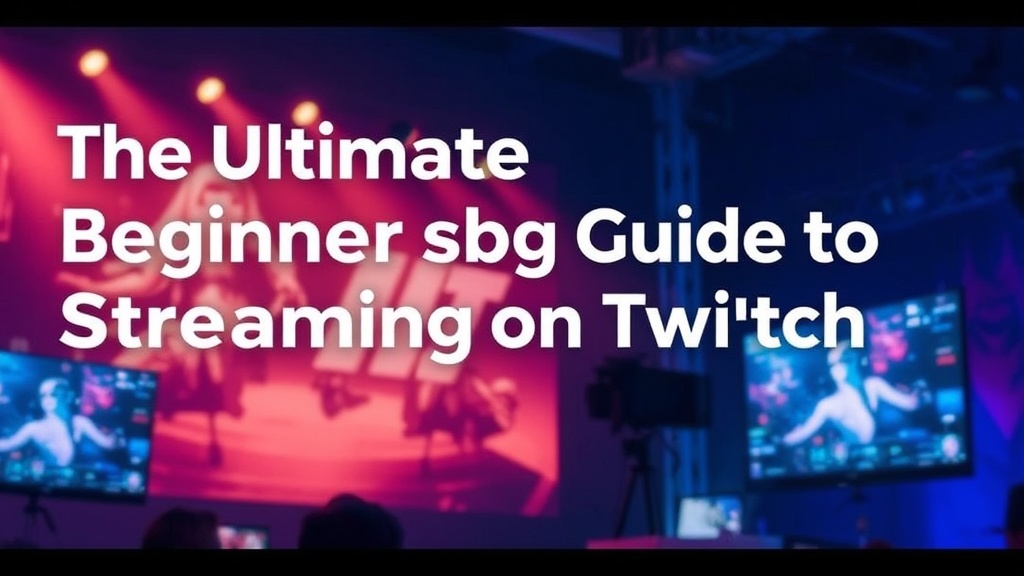 The Ultimate Beginner's Guide to Streaming on Twitch in 2026