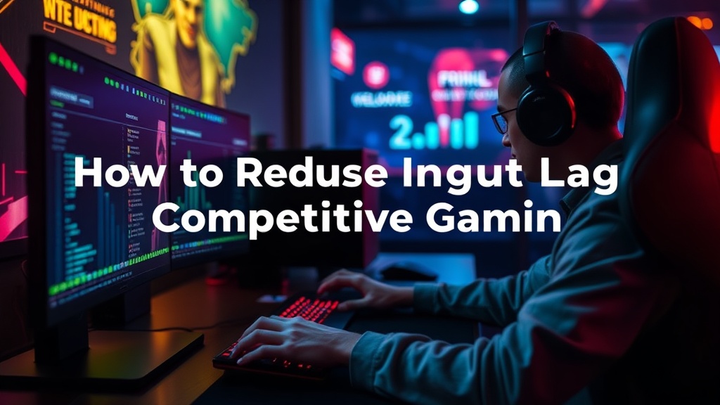 How to Reduce Input Lag for Competitive Gaming