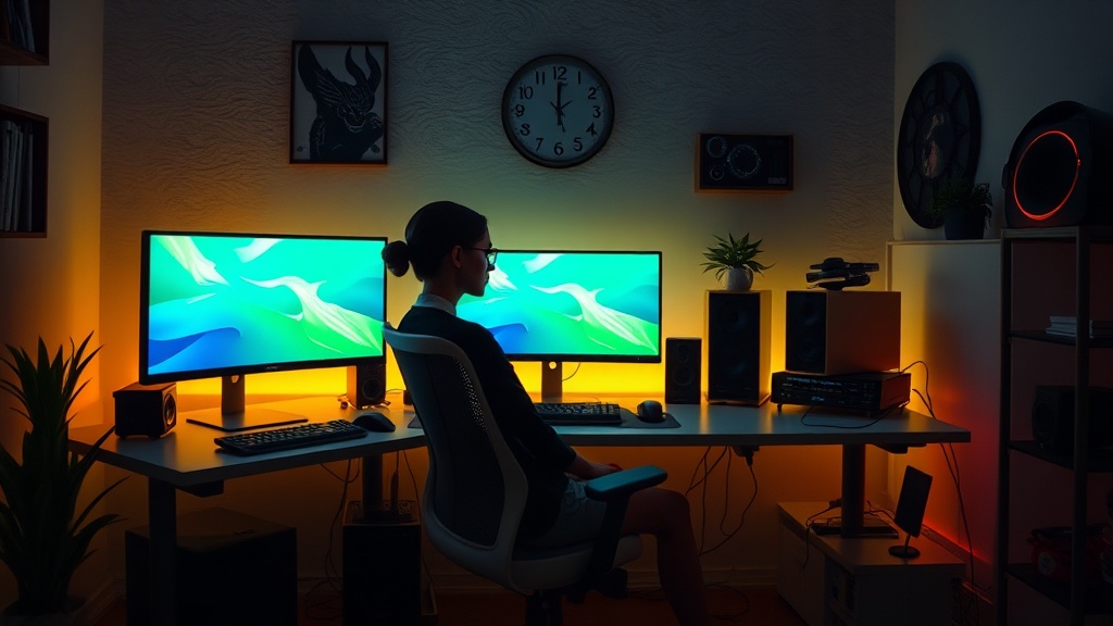 Leveling Up Your Digital Sanctuary: Designing the Perfect Ergonomic Battlestation