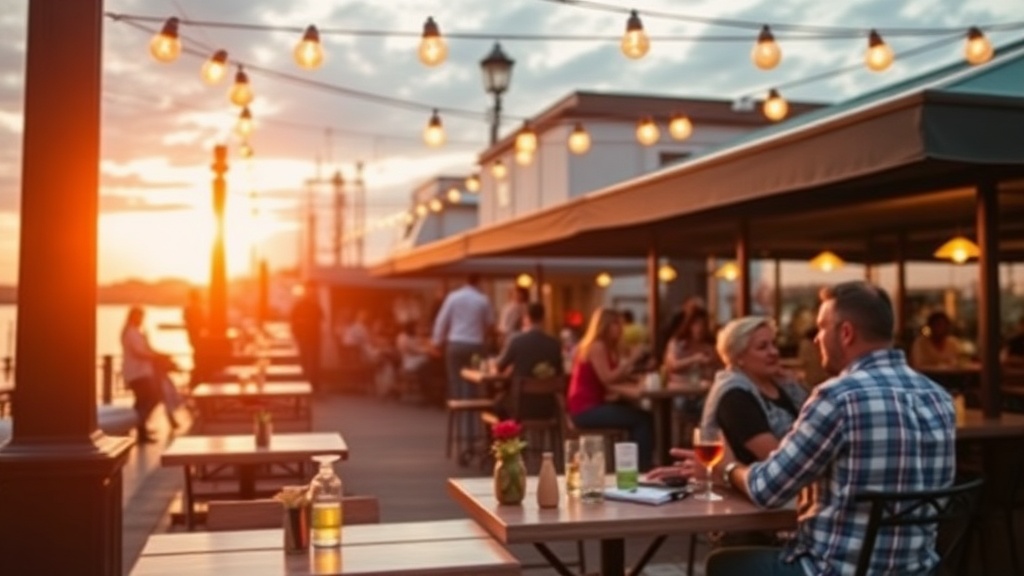 Beat the Rush at Local Waterfront Cafes